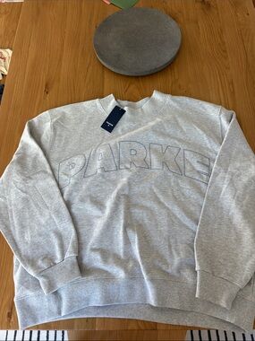 BNWT PARKE X TARGET Mockneck Pullover Sweatshirt - Greg L/XL